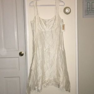 White size 12 Nanette Lepore Sheath Dress